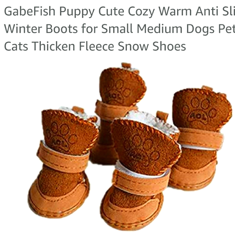 Puppy boots